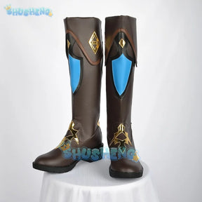 Genshin Impact Kaeya Cosplay Shoes