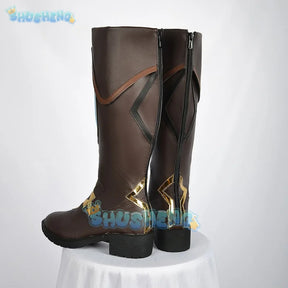 Genshin Impact Kaeya Cosplay Shoes