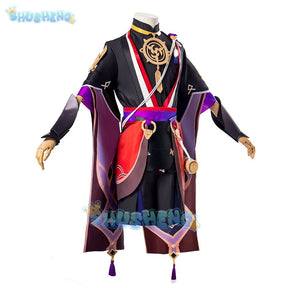 Genshin Impact Kunikuzushi Wanderer Cosplay Kostüm Hut COS Kostüm Scaramouche Balladeer 