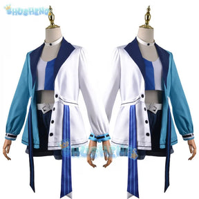 Genshin Impact Lawson Cosplay Jacke Rock Hose Kostüm Set Yoimiya Hutao Anime Uniform Halloween 