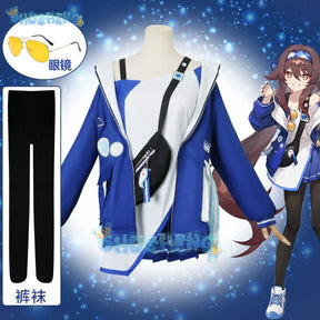 Genshin Impact Lawson Cosplay Jacke Rock Hose Kostüm Set Yoimiya Hutao Anime Uniform Halloween 