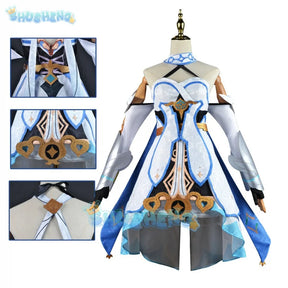 Genshin Impact Lumine cos clothing game anime cosplay costume