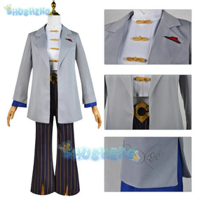 Genshin Impact Ningguang Yelan Cosplay Pizza Hut Kostüm Perücke Cosplay Anime Spiel Dienstmädchen Uniform Komplettset Halloween Kostüm 