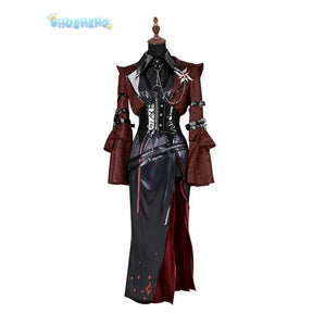 Genshin Impact Peruere Servant Cosplay Costume Coat, necklace, headwear, leg accessories, props, Halloween custom uniform