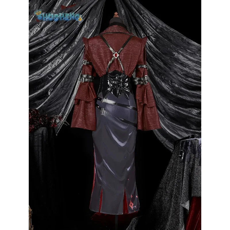 Genshin Impact Peruere Servant Cosplay Costume Coat, necklace, headwear, leg accessories, props, Halloween custom uniform