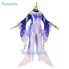 Genshin Impact Sangonomiya Kokomi Cosplay Costume Sexy Women Halloween Party Fancy Dress