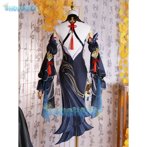 Genshin Impact Shenhe Frostflower Dew cosplay New Outfits Lantern Rite Cosplay Costume