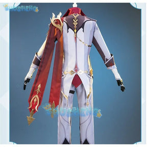 Genshin Impact Tartaglia Cosplay Costume Game Suit Anime Uniform Halloween Party set