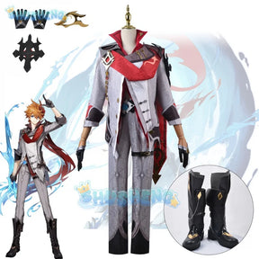 Genshin Impact Tartaglia cos clothing game anime cosplay costume