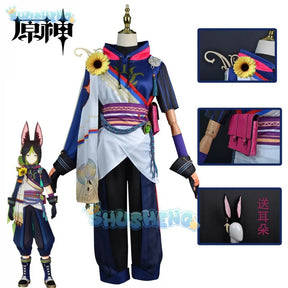 Genshin Impact Tighnari cos clothing game anime cosplay costume