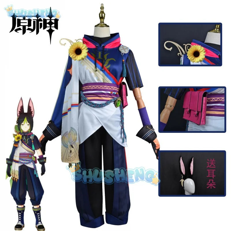 Genshin Impact Tighnari cos clothing game anime cosplay costume