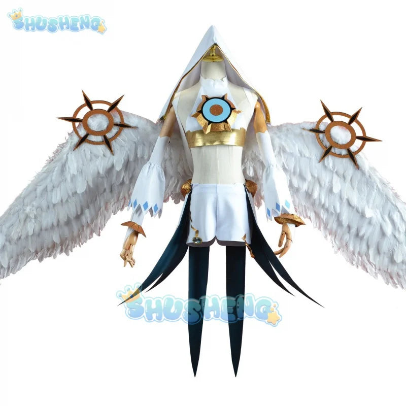 Genshin Impact Venti God Cosplay Costume Mondstadt Wind Venti Archon Cosplay Game Suit Uniform Angel