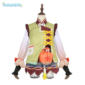 Genshin Impact Yaoyao Cosplay Costume Lolita Yao Yao Anime Halloween Children Adult