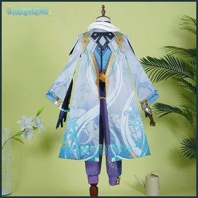 Genshin Impact cos Baizhu Mage Eye cosplay Costume Male