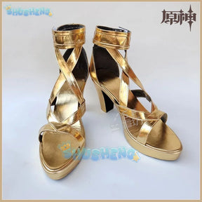 Genshin Impact Cos Candace Cosplay Anime Charakter Requisiten Schuhe 