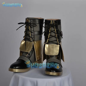 Genshin Impact Cos Freminet Cosplay Anime Spiel Charakter Schuhe 