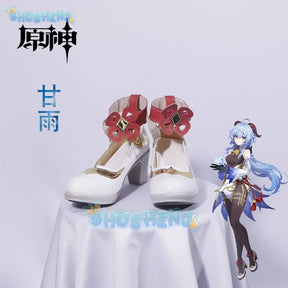 Genshin Impact Cos Ganyu Cosplay Anime Spiel Charakter Schuhe 