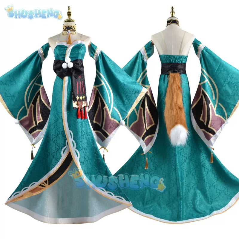 Genshin Impact Cos Gorou Sheena Cosplay-Kleidung Spiel Anime Cosplay-Kostüm 