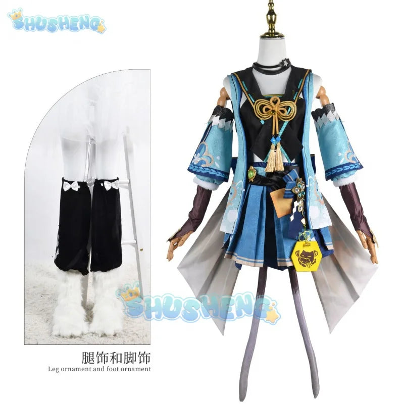 Genshin Impact Cos Kirara Cosplay Kleidung Spiel Anime Cosplay Kostüm 