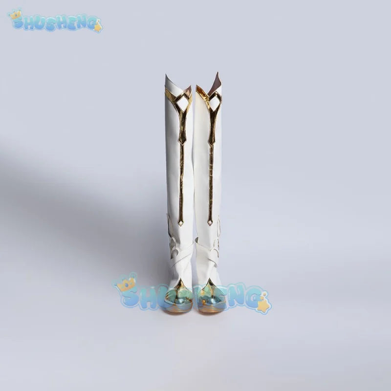 Genshin Impact cos Lumine cosplay Anime game character shoes