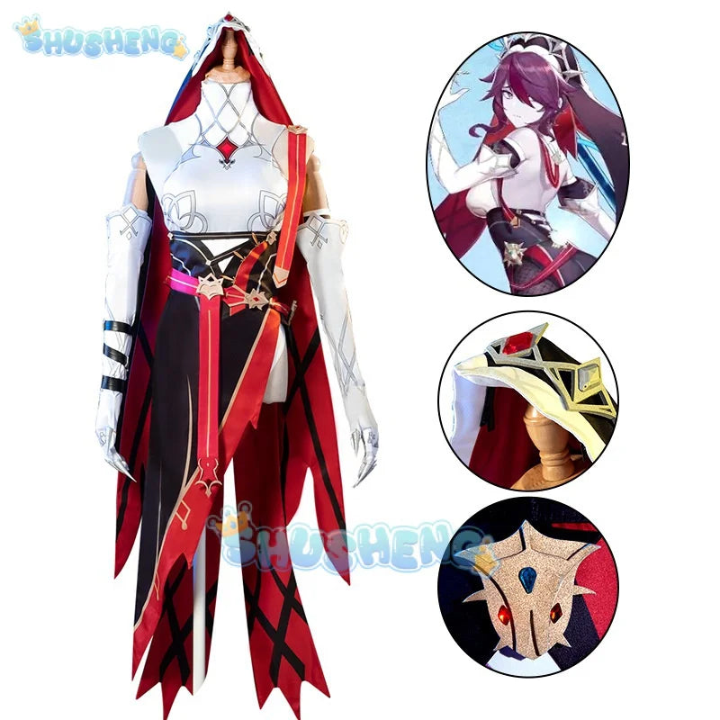 Genshin Impact cos Rosaria cosplay clothing female adult lady like woman full set women's cosplay costume