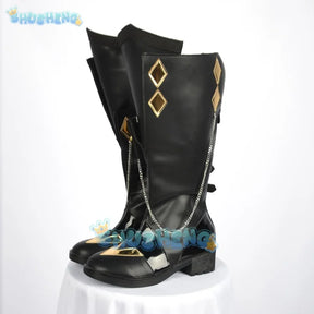 Genshin Impact cos Tartaglia cosplay Anime game character shoes