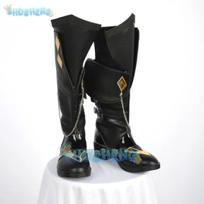 Genshin Impact cos Tartaglia cosplay Anime game character shoes