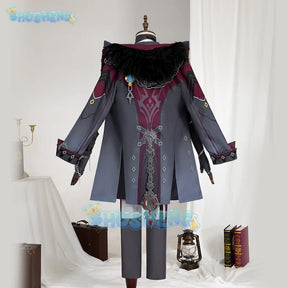 Genshin Impact cos Wriothesley Fengdan Warden cosplay game costume