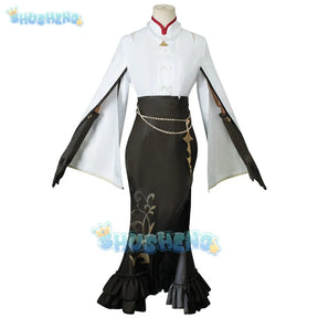 Genshin Impact cos Yelan Ningguang Pizza Hut Joint Cosplay Clothing Perfect Restoration