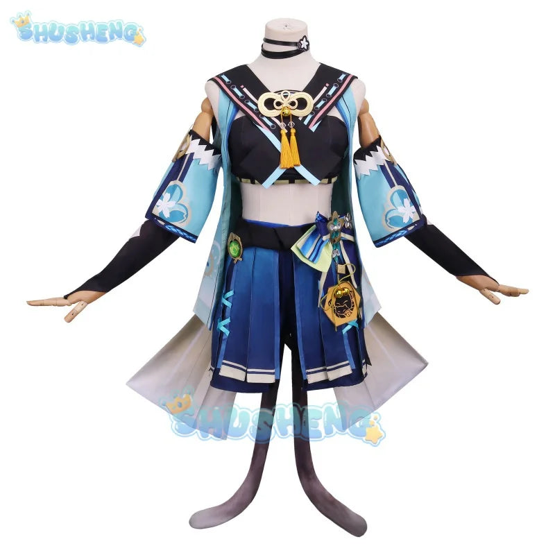 Genshin Impact cos kirara cosplay costumes Women's Clothing