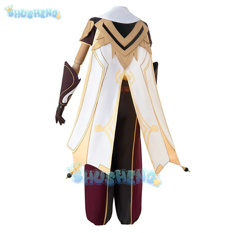 Genshin Impact kong cos Aether traveler empty game set protagonist full set of cosplay anime costume