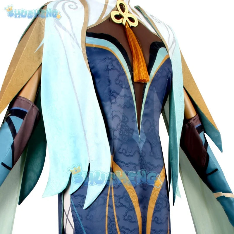 Genshin impact cloud retainer Xianyun cosplay costume