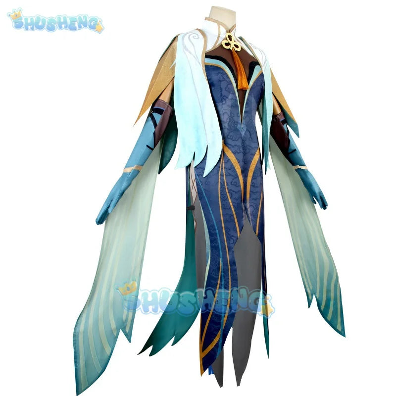 Genshin impact cloud retainer Xianyun cosplay costume