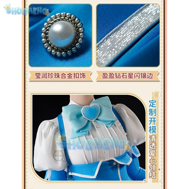 Gushing over Magical Girls cos Hanabishi Haruka Minakami Sayo Tenkawa Kaoruko cosplay Costume Halloween