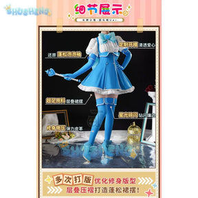 Gushing over Magical Girls cos Hanabishi Haruka Minakami Sayo Tenkawa Kaoruko cosplay Costume Halloween