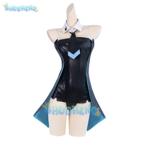 Hatsune Miku RABBIT HOLE Cosplay Tuch Halloween Party Kostüm Kopf Socken Krawatte 