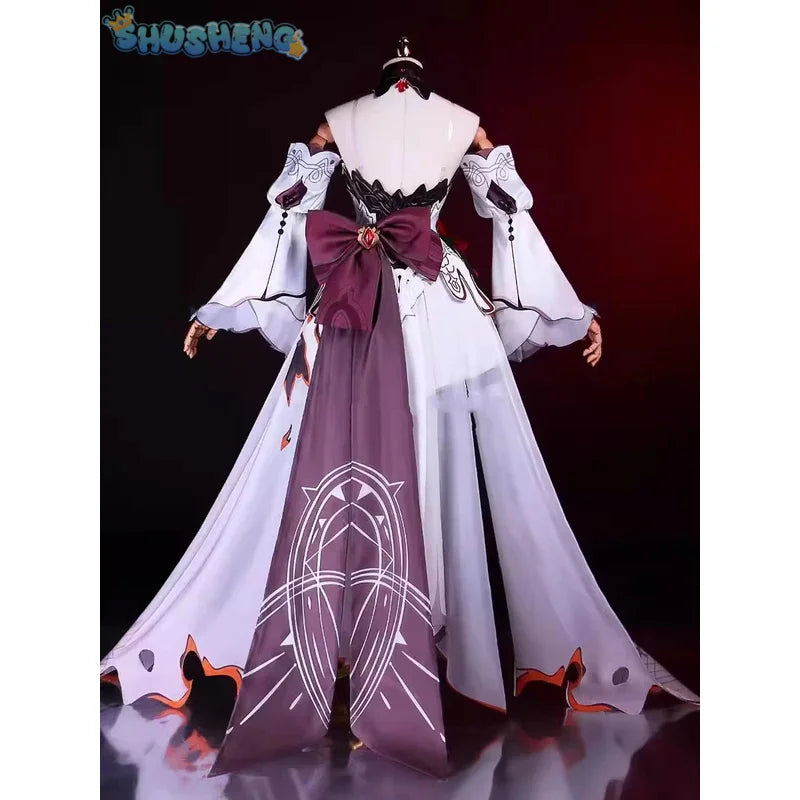 Honkai Impact 3rd Theresa Apocalypse Game Suit Gorgeous Dress Cosplay Costume Halloween Party Role Play Outfit Women