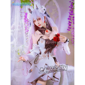 Honkai Impact 3rd Theresa Apocalypse Game Suit Gorgeous Dress Cosplay Costume Halloween Party Role Play Outfit Women