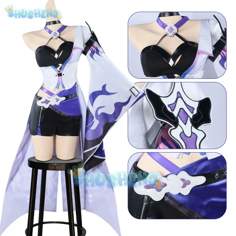 Honkai: Star Rail Acheron cos clothing game anime cosplay costume