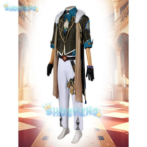 Honkai: Star Rail Aventurine cos sha jin Cosplay Full set of anime clothing for men