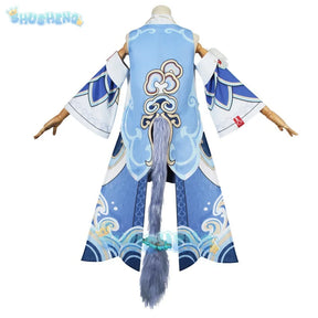 Honkai Star Rail Bailu Cosplay blaue Anime Animation Kleidung 