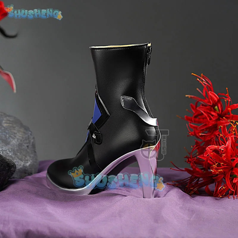 Honkai: Star Rail Cos Acheron Cosplay Anime Charakter Requisiten Schuhe 