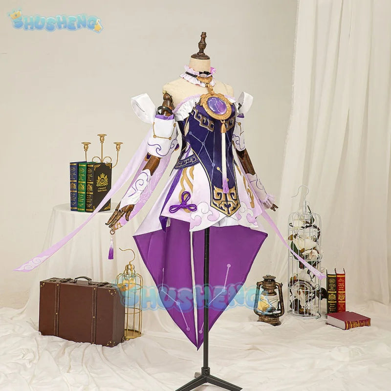 Honkai Star Rail Fuxuan Cosplay Full Set Costume Anime Sexy Dress Outfit Suit for Girls Halloween Party Performance