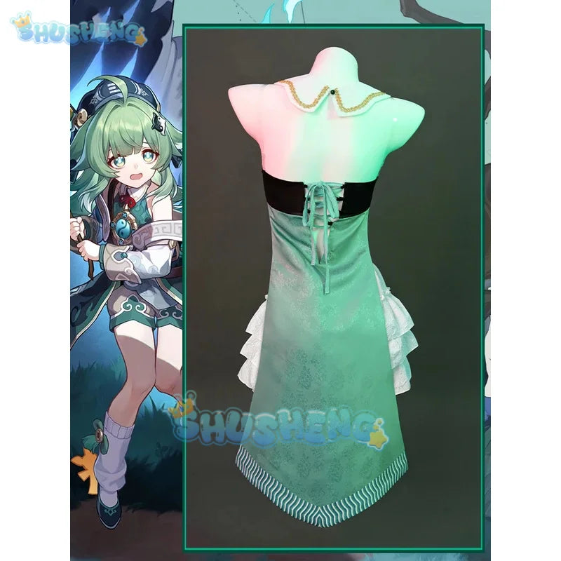 Honkai: Star Rail Huohuo Little Zombies Women Cosplay Costume Cos Game Anime Party Uniform Hallowen Play Role Clothes Clothing