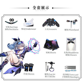 Honkai: Star Rail Silver Wolf cosplay game anime clothing