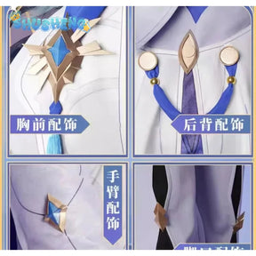 Honkai: Star Rail Sunday Game Suit Gorgeous Handsome Uniform Cosplay Costume Halloween Party Role Play Outfit Men