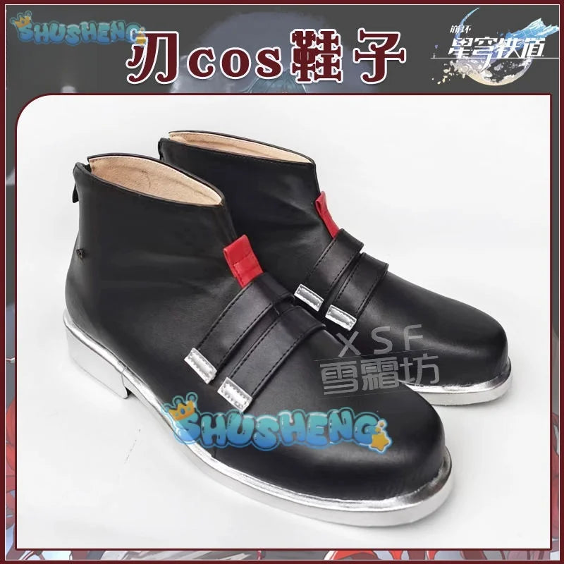 Honkai: Star Rail cos Blade Cosplay Anime character prop shoes