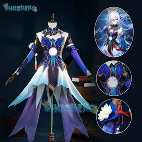 Honkai: Star Rail cos Jingliu Cosplay Costume Full Set Dress