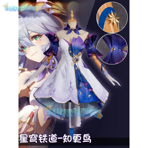 Honkai Star Rail cos Robin cosplay costume Alice Himora Full set of anime costumes for women