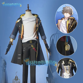 Honkai: Star Rail cos Trailblazer Caelus cosplay Full set of game costumes for men